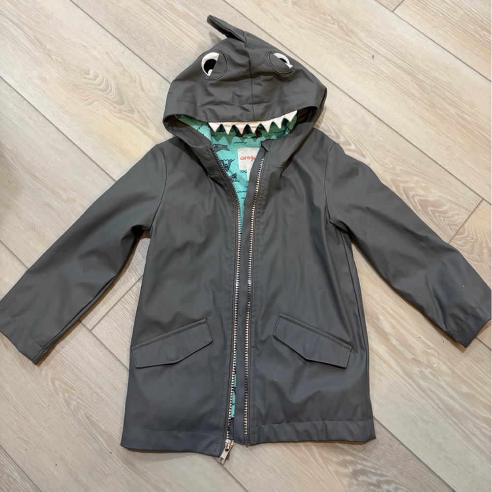 Cat & Jack Gray Shark Hoodie